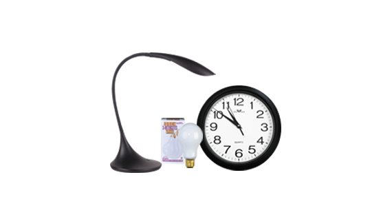 Lampes et horloges