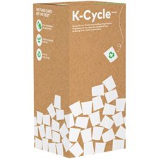 Boîte de programme de recyclage K-Cycle pour dosette K-Cup