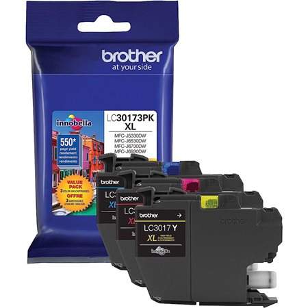 Cartouche jet d’encre compatible Brother LC30173PK