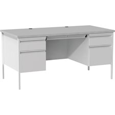 Fortress Double Pedestal Desk