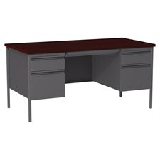 Fortress Double Pedestal Desk