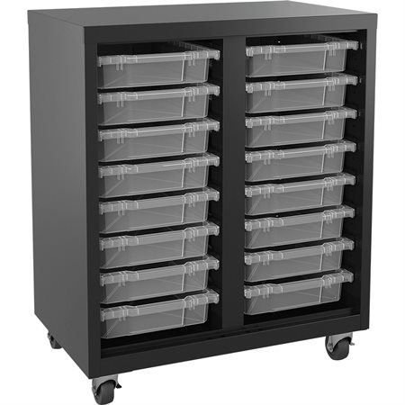 Mobile Storage Cabinets with Bins