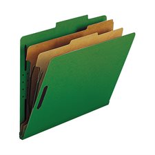 Classification Folders with Fasteners