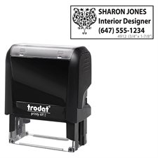 Printy Self-Inking Custom Stamp with Online Voucher