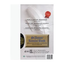 Papier St.James™ Résumé Bond