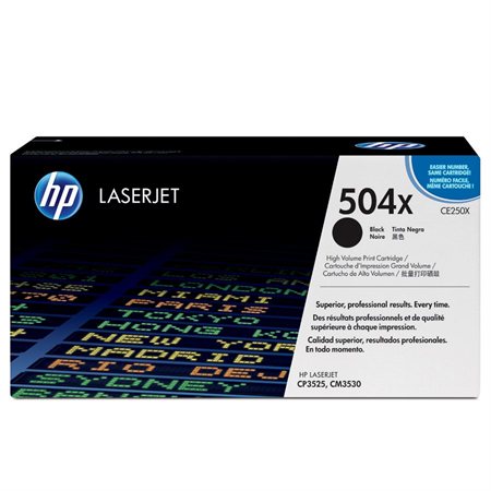 HP 504X High Yield Toner Cartridge