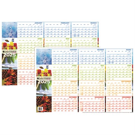 Seasonal Wall Planner (2025)