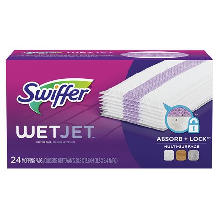 Recharge de linges jetables Swiffer® WetJet®