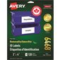Étiquettes d'identification amovibles