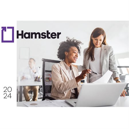 Calendrier de bureau Hamster