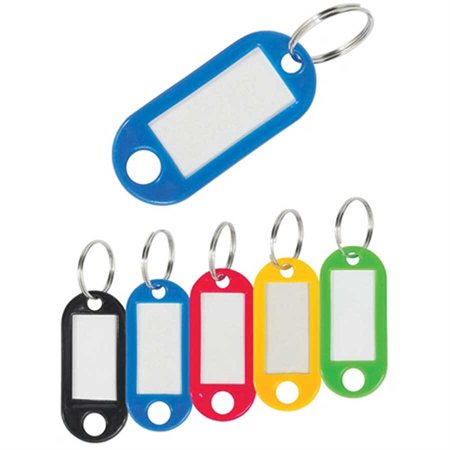 Plastic Key Tags