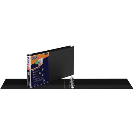 Deluxe QuickFit®  Heavy-Duty Spreadsheet &  Legal Presentation Binder