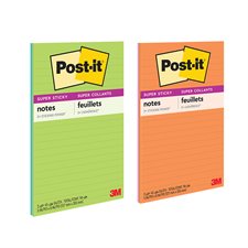 Post-it® Super Sticky Notes - Energy Boost Collection