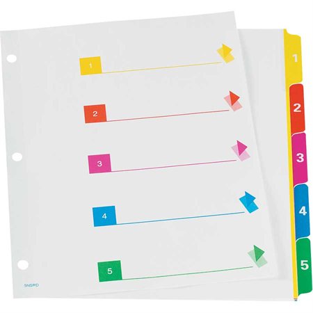 Super Rapidex™ Pre-Printed Dividers