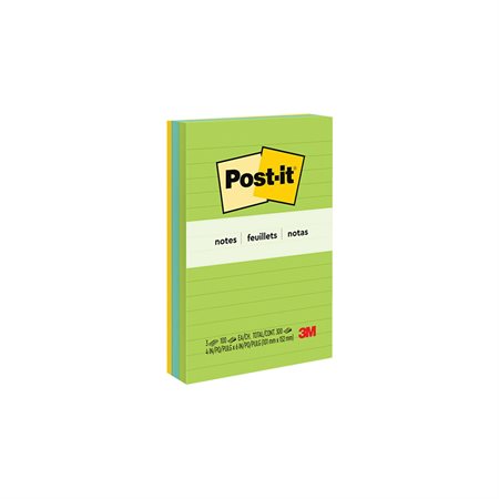 Feuillets originaux Post-it® - collection paradis floral