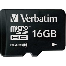 Carte mémoire micro SDHC/SDXC Premium avec adaptateur Classe 10