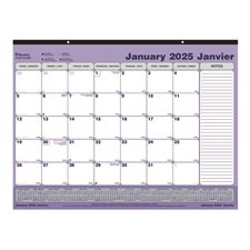 Monthly Desk Pad Calendar (2025)