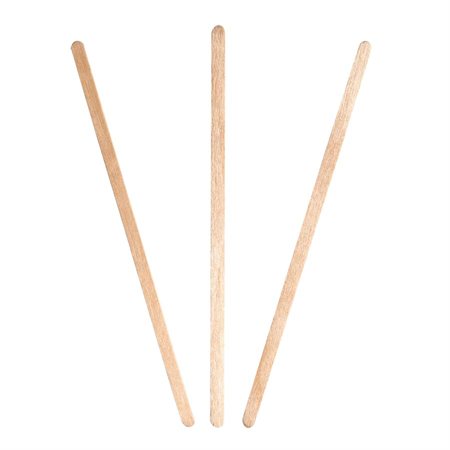 Wooden coffee stir sticks