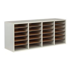 Wood Mailroom Organizer