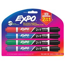 2 in 1 Dry Erase Whiteboard Markers