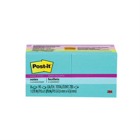 Post-it® Super Sticky Notes - Supernova Neons Collection