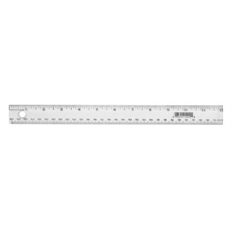 Transparent Rigid Plastic Ruler