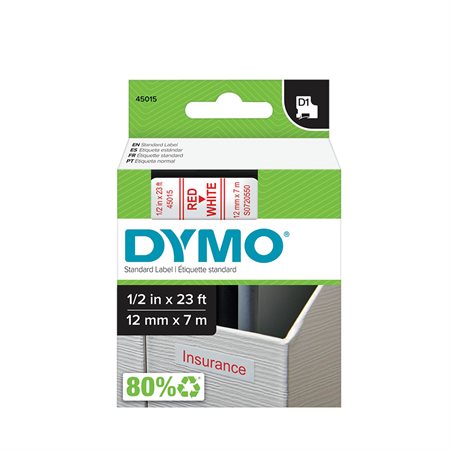 Cartouches D1 pour étiqueteuses Dymo®