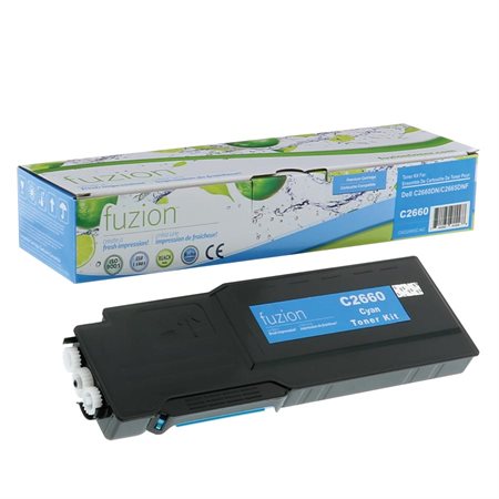 Cartouche de toner compatible (Alternative à Dell C2660 / C2665)