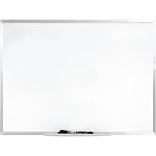 Tableau blanc économique effaçable à sec avec cadre aluminium