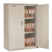 Fireproof Storage Cabinets with End Tab Inserts