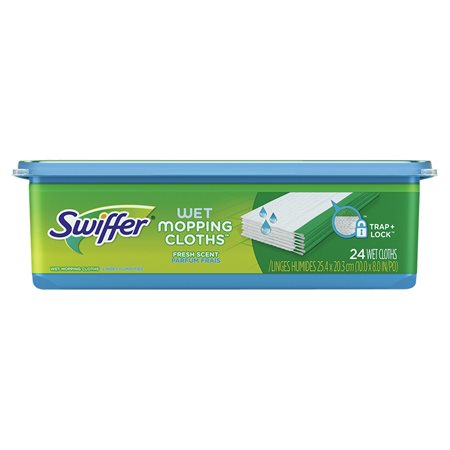 Recharge de linges jetables Swiffer® WetJet®