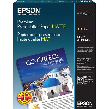 Papier pour présentation mat