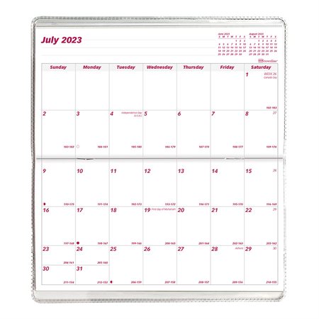 Monthly Pocket Planner (2023-2024)