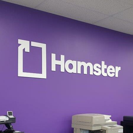 Hamster 3D Sign