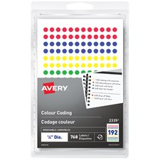 Self-Adhesive Colour Coding Labels