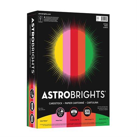 Papier couverture Astrobrights®