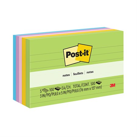 Feuillets originaux Post-it® - collection paradis floral