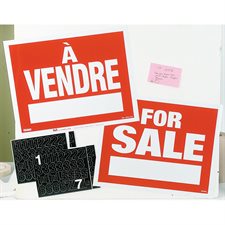 Trousse d'enseigne À VENDRE