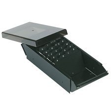 Business card file box