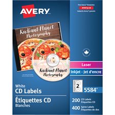 Étiquettes pour CD