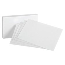 White Index Cards