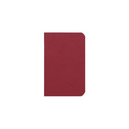 CAHIER PIQU "AGE-BAG" 5¾X8¼ 96P LIGNE ROUGE