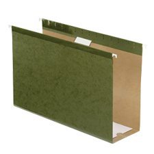 Extra Capacity Hanging File Folders with Box Bottom