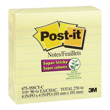 Post-it® Super Sticky Notes