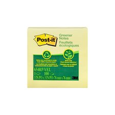 Feuillets autoadhésifs Post-it® recyclés