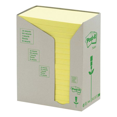 Post-it® Recycled Self-Adhesive Notes