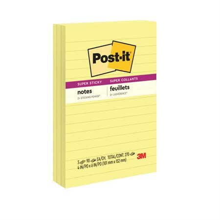 Post-it® Super Sticky Notes