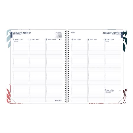 Agenda hebdomadaire / mensuel Meadow (2024)