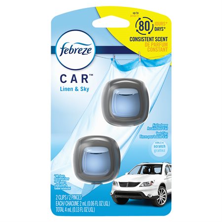 Febreze®Car Odor-Eliminating Air Freshener Vent Clips