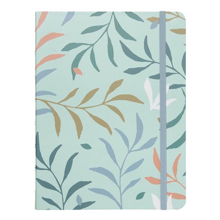 Cahier de notes floral